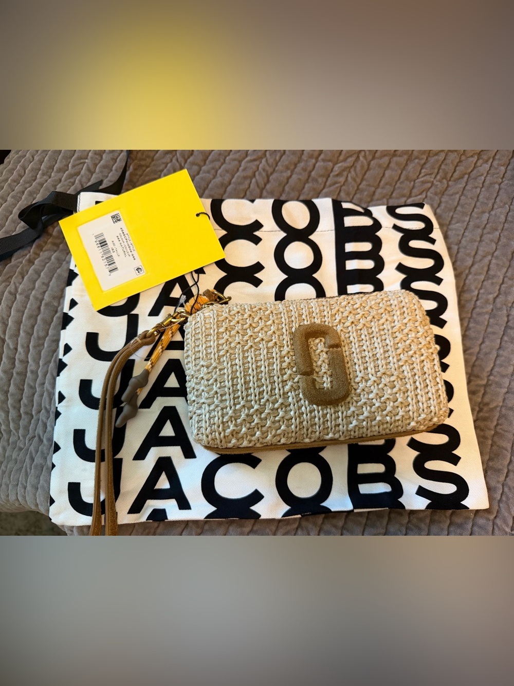 NWT MARC BY MARC JACOBS The Woven Wristlet Bag